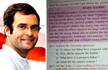 Charismatic, Energetic Rahul Gandhi is part of class 5 CBSE guidebook